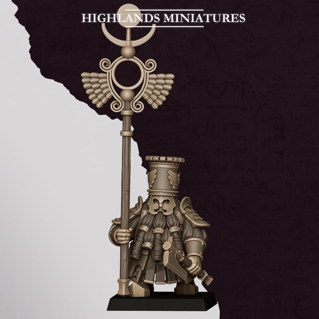 Sons of Marduk Heavy Guard with weapon and shield - in 12k- by Highlands Miniatures