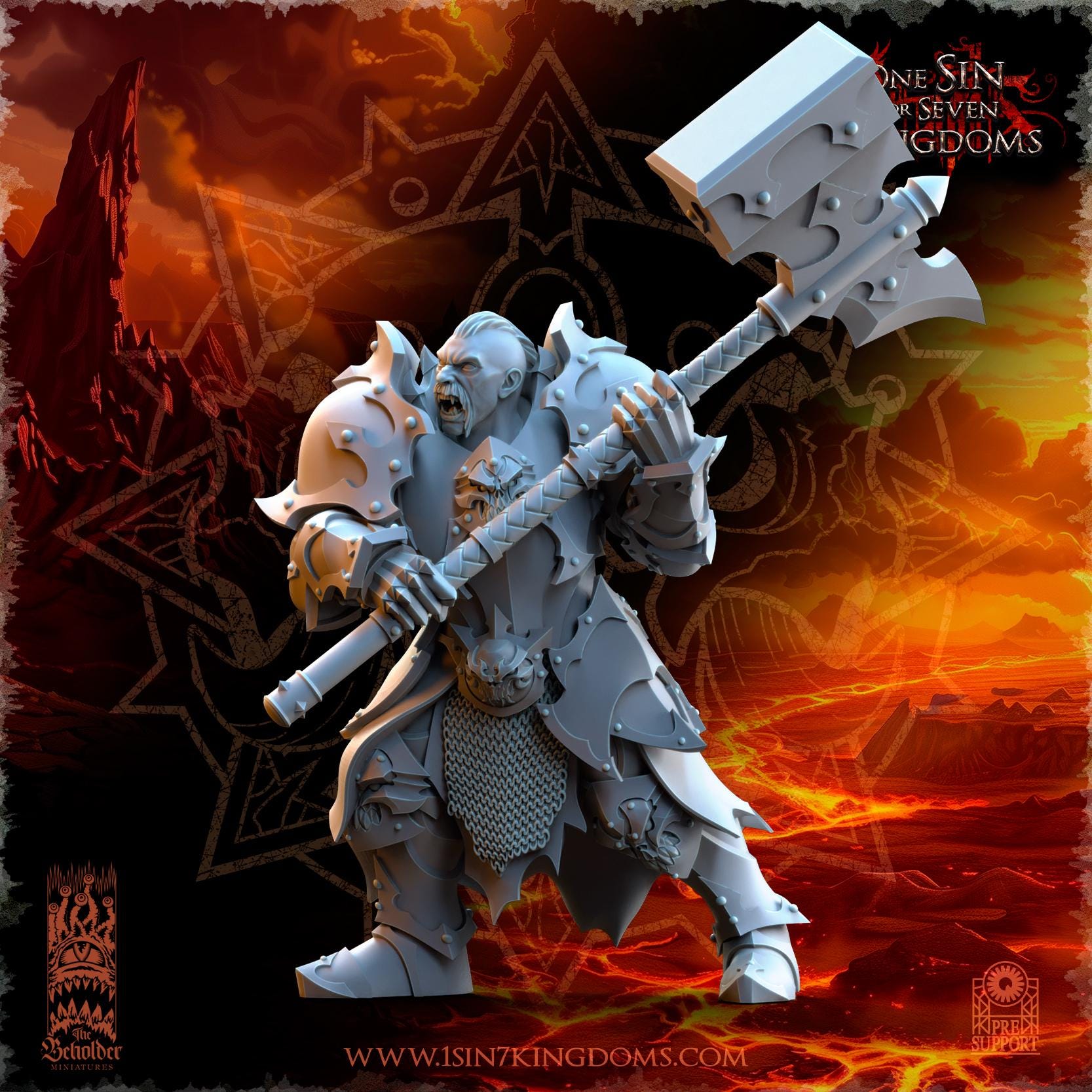 Realms of Mayhem The Ascended - in 12k- by TheBeholderMiniatures