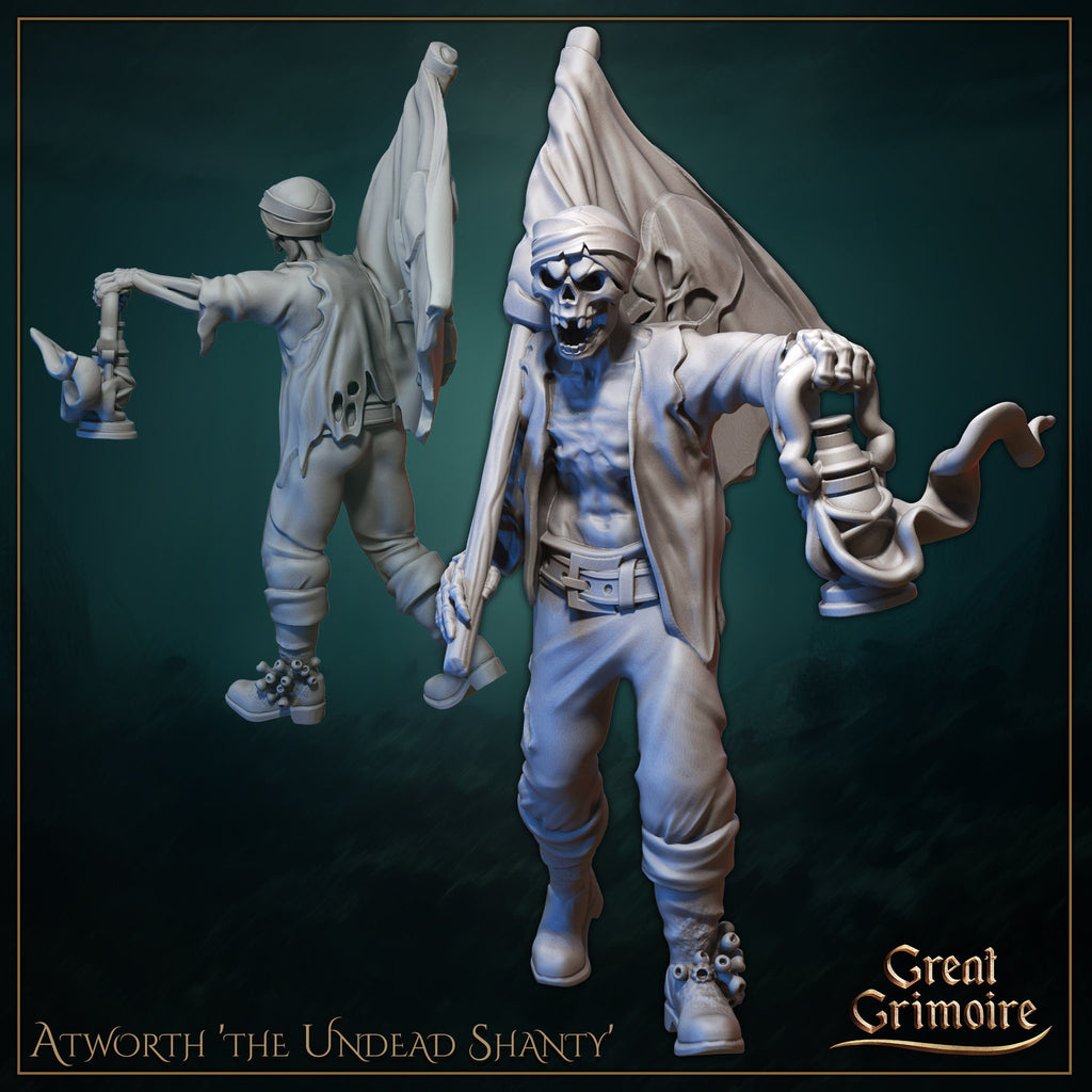 Undead Horde Pack - 6model Pack - in 12k - by Great Grimoire