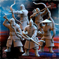 Astarii Dynasty Peasant Militia Archers- in 12k- by TheBeholderMiniatures