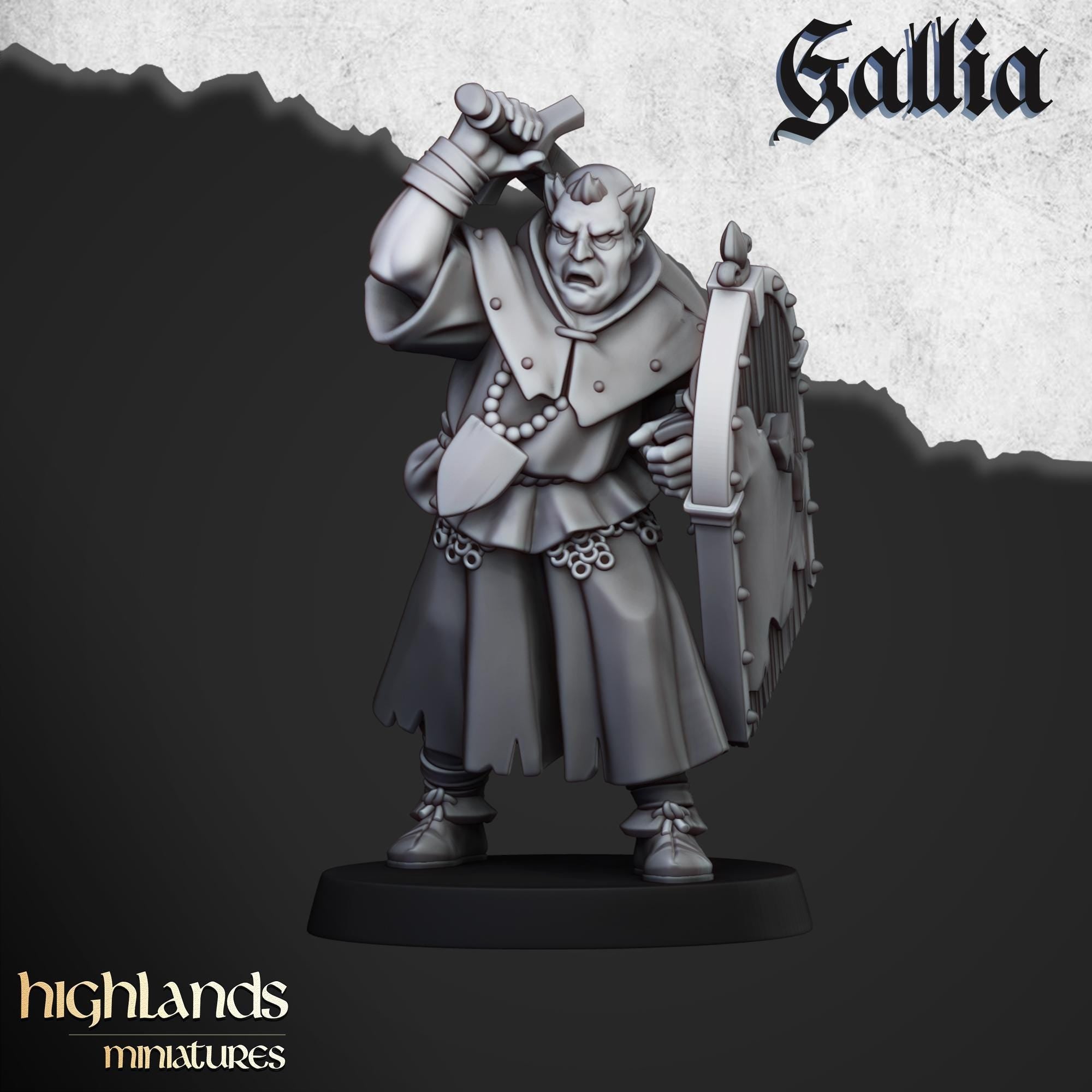 Grail Pilgrims - in 12k- by Highlands Miniatures
