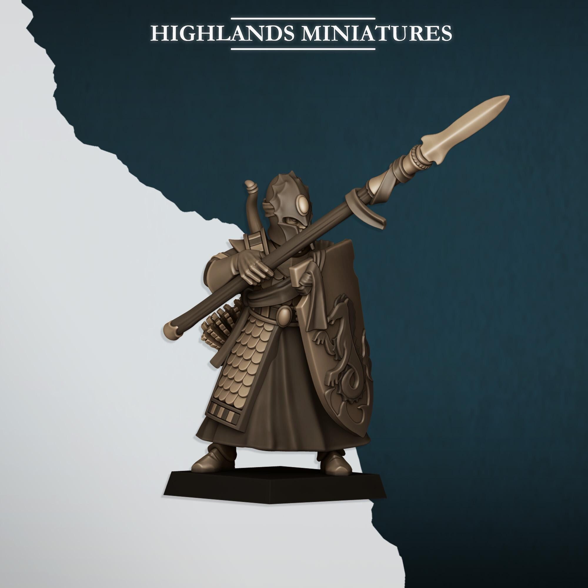 Aegean Sea Guard - in 12k- by Highlands Miniatures