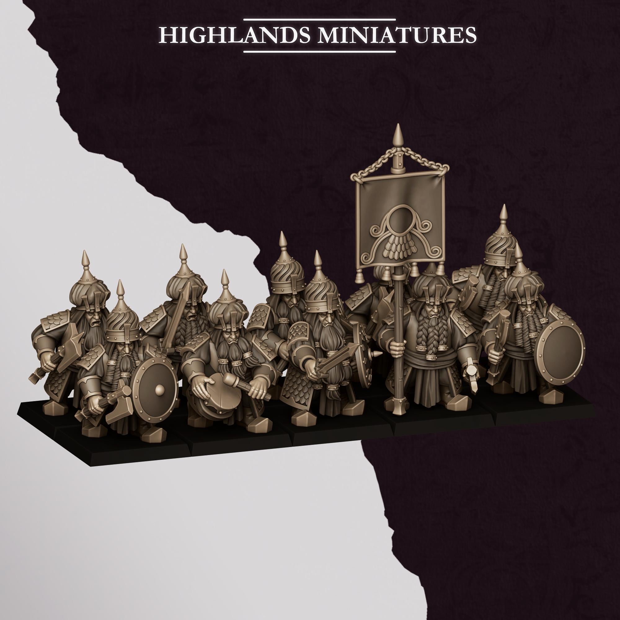 Sons of Marduk Warriors - in 12k- by Highlands Miniatures