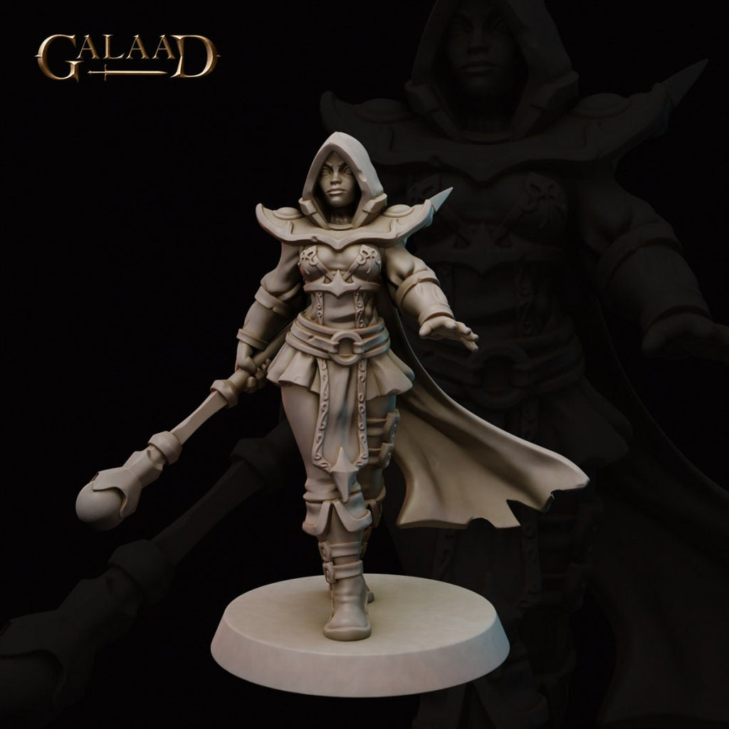 7 Model Pack - Mages and Fighters -  in 8k - by Galaad