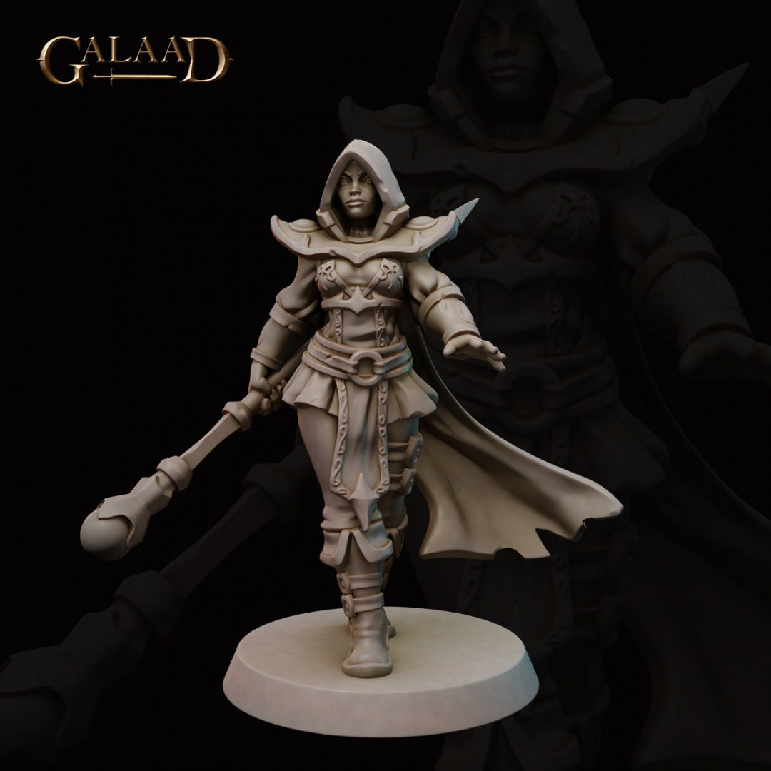 7 Model Pack - Mages and Fighters -  in 8k - by Galaad