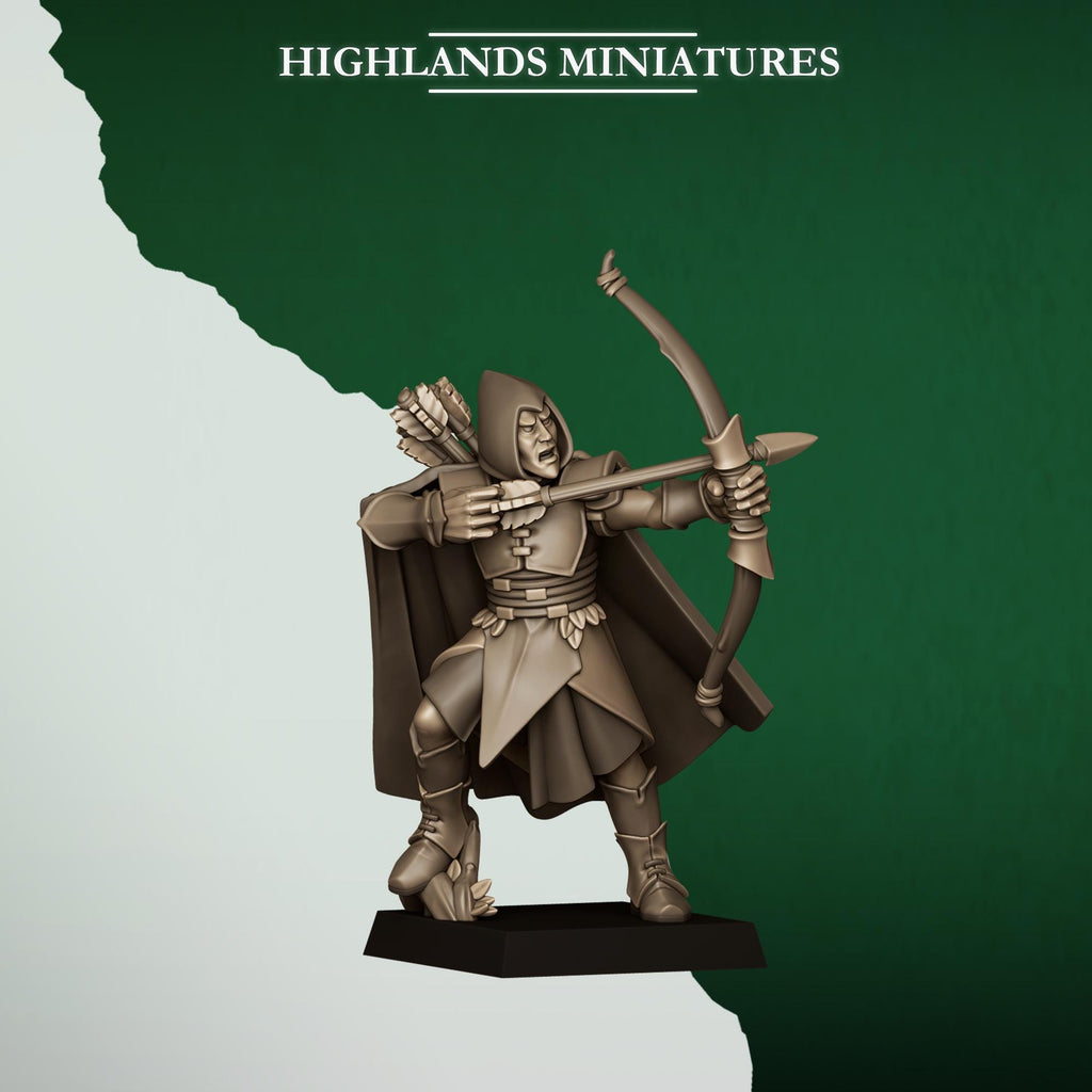Feral Archers - in 12k by Highlands Miniatures