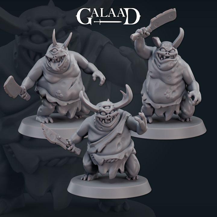 Witches and Monsters - 8 models - 12k - galaad