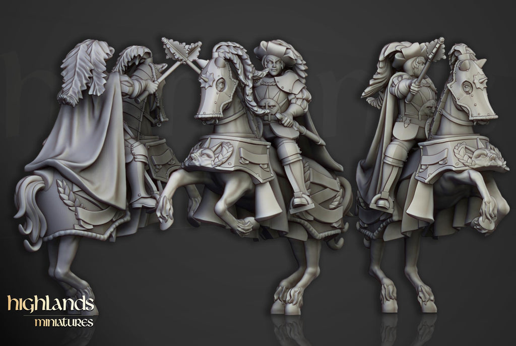 Baroness of Lunneburg  - in 12k- by Highlands Miniatures