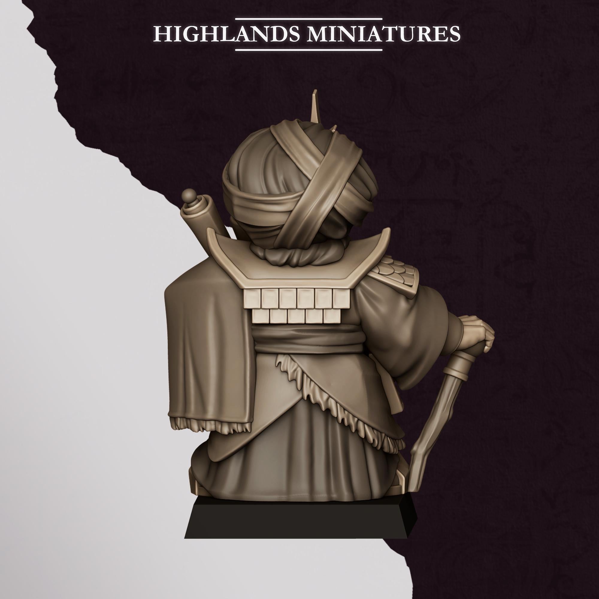 Marduk Sorcerer  - in 12k- by Highlands Miniatures