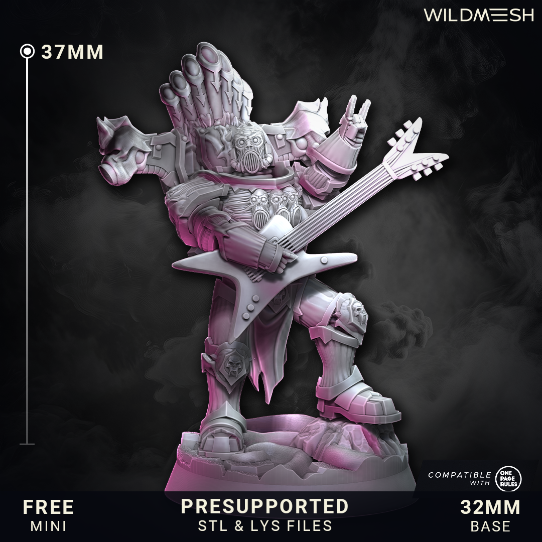 Smooth Jazz - 32mm custom base - 12k Resolution