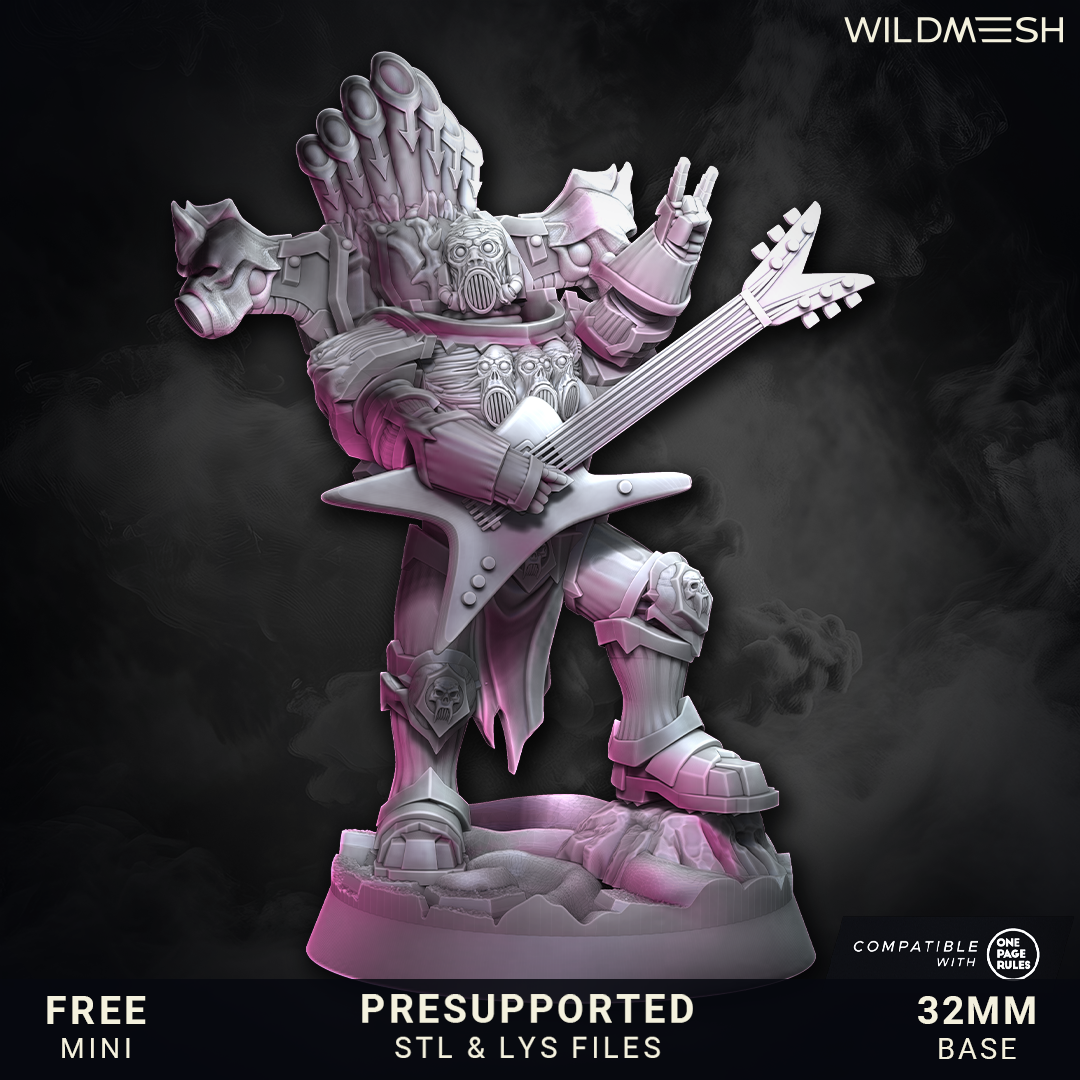 Smooth Jazz - 32mm custom base - 12k Resolution