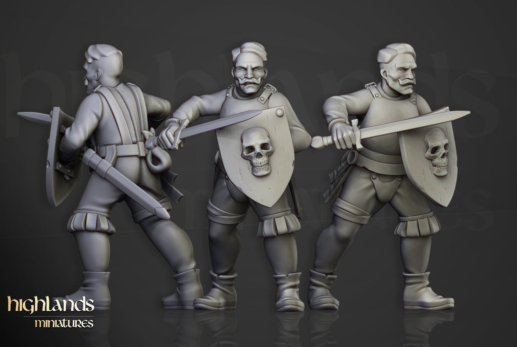 Sunland Swordsmen - in 12k- by Highlands Miniatures