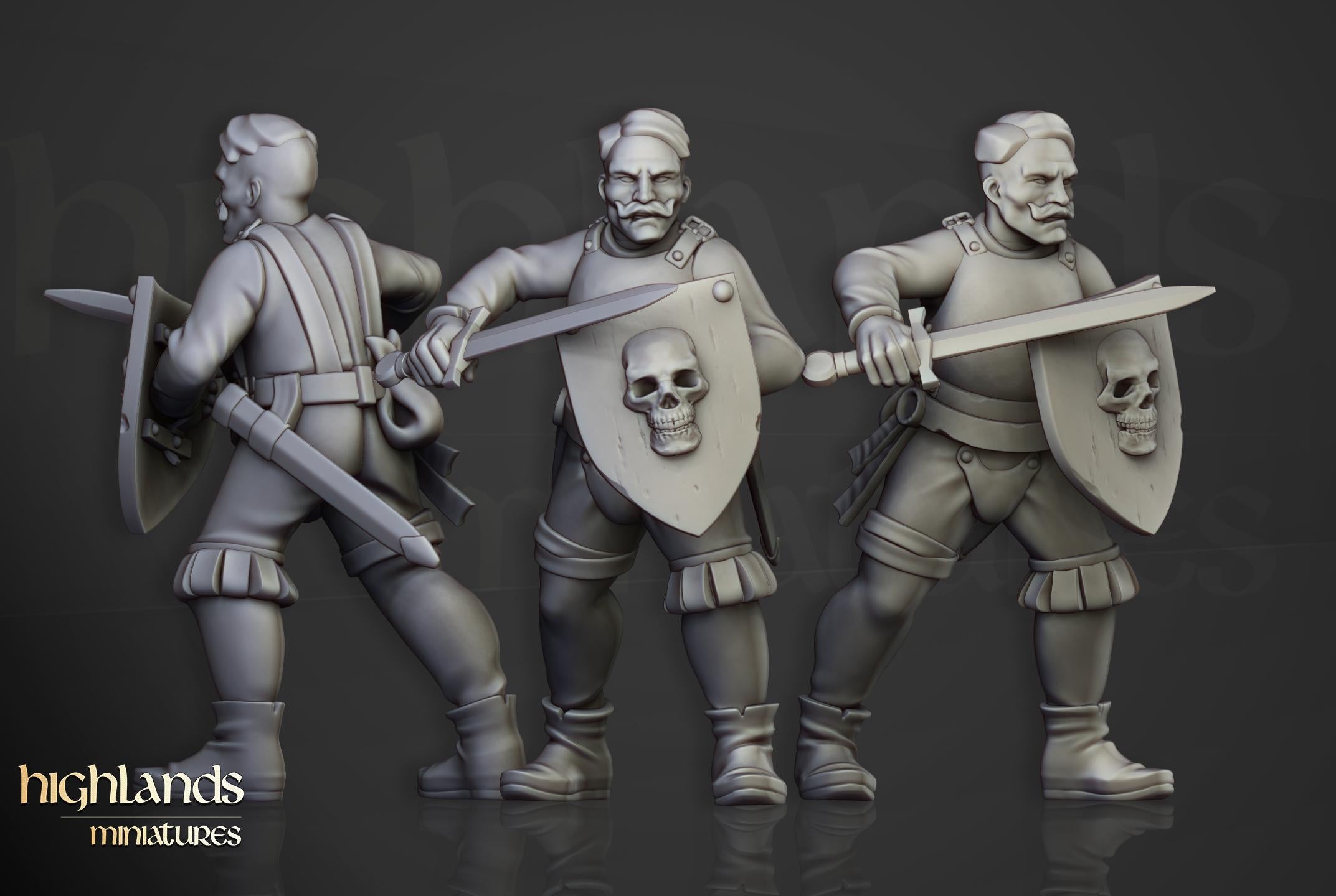Sunland Swordsmen - in 12k- by Highlands Miniatures