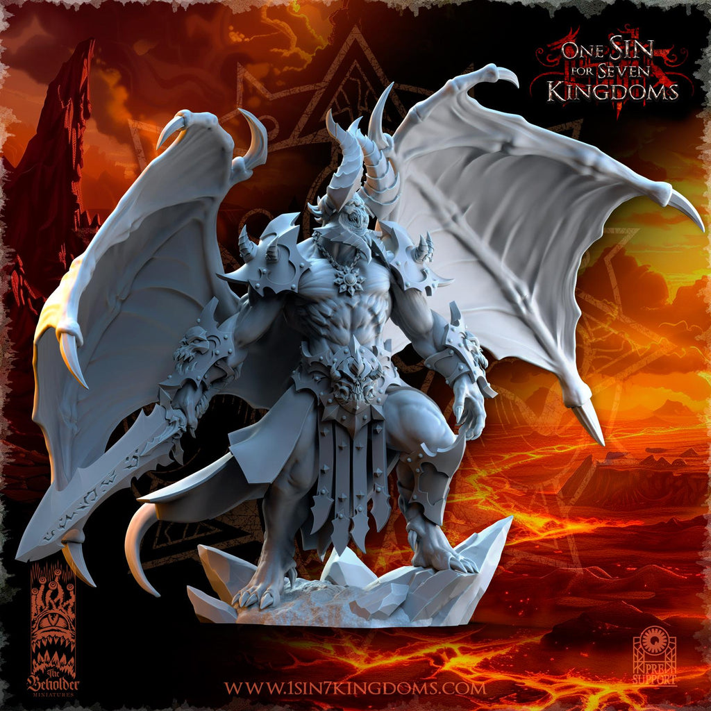 Azagoth prince of mayhem - in 12k by TheBeholderMiniatures