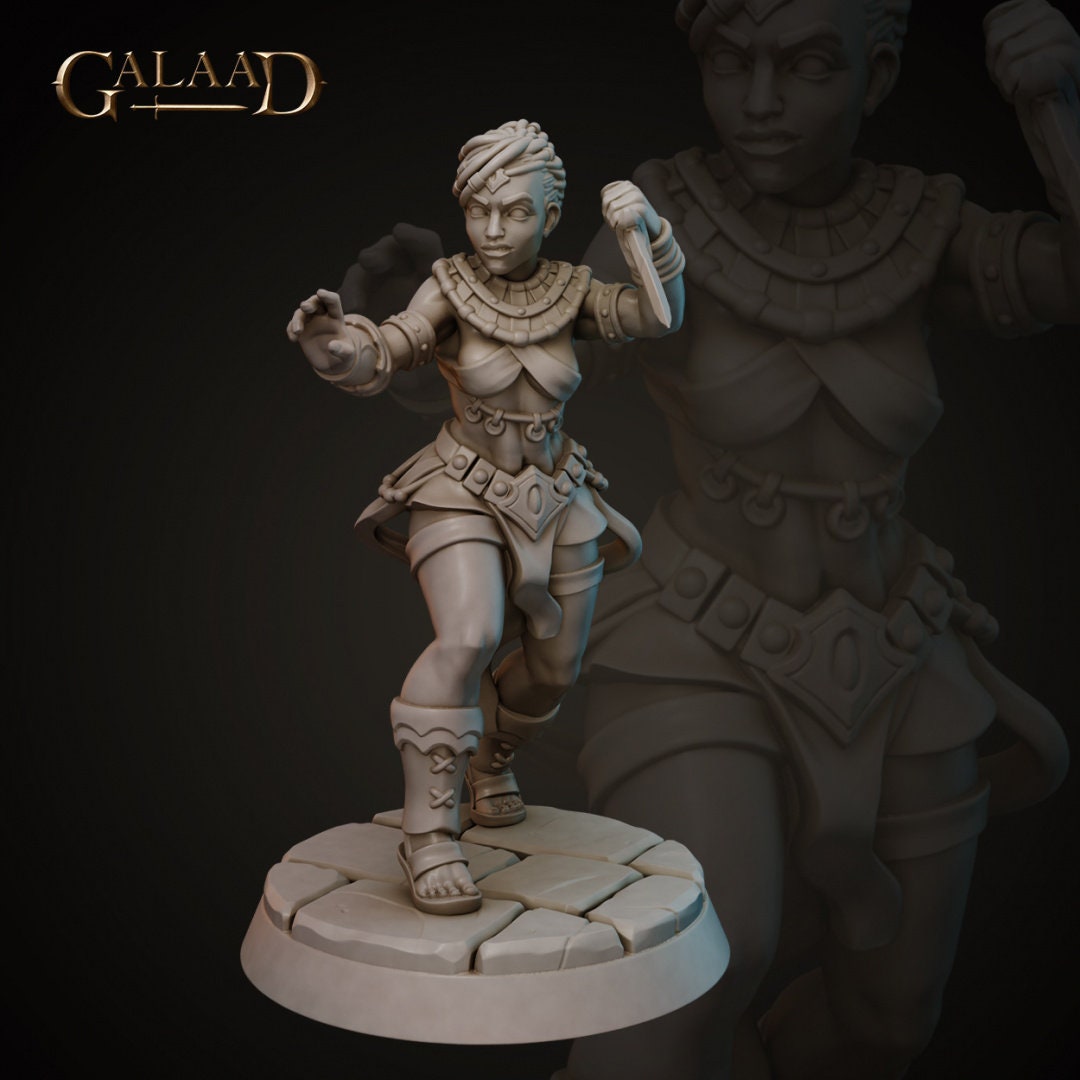 3 Female Aztec Bundle - in 8k - by Galaad