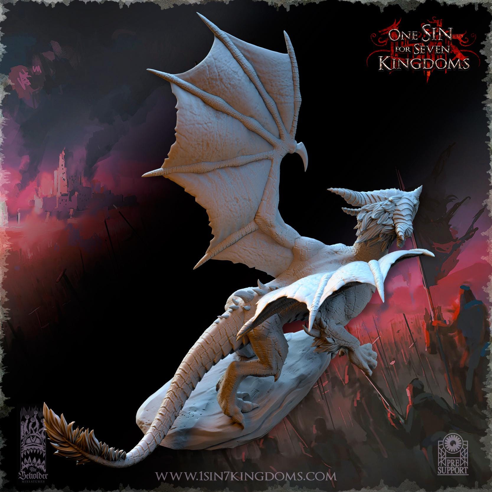 Halarath, Master of the Skies - in 12k- by TheBeholderMiniatures
