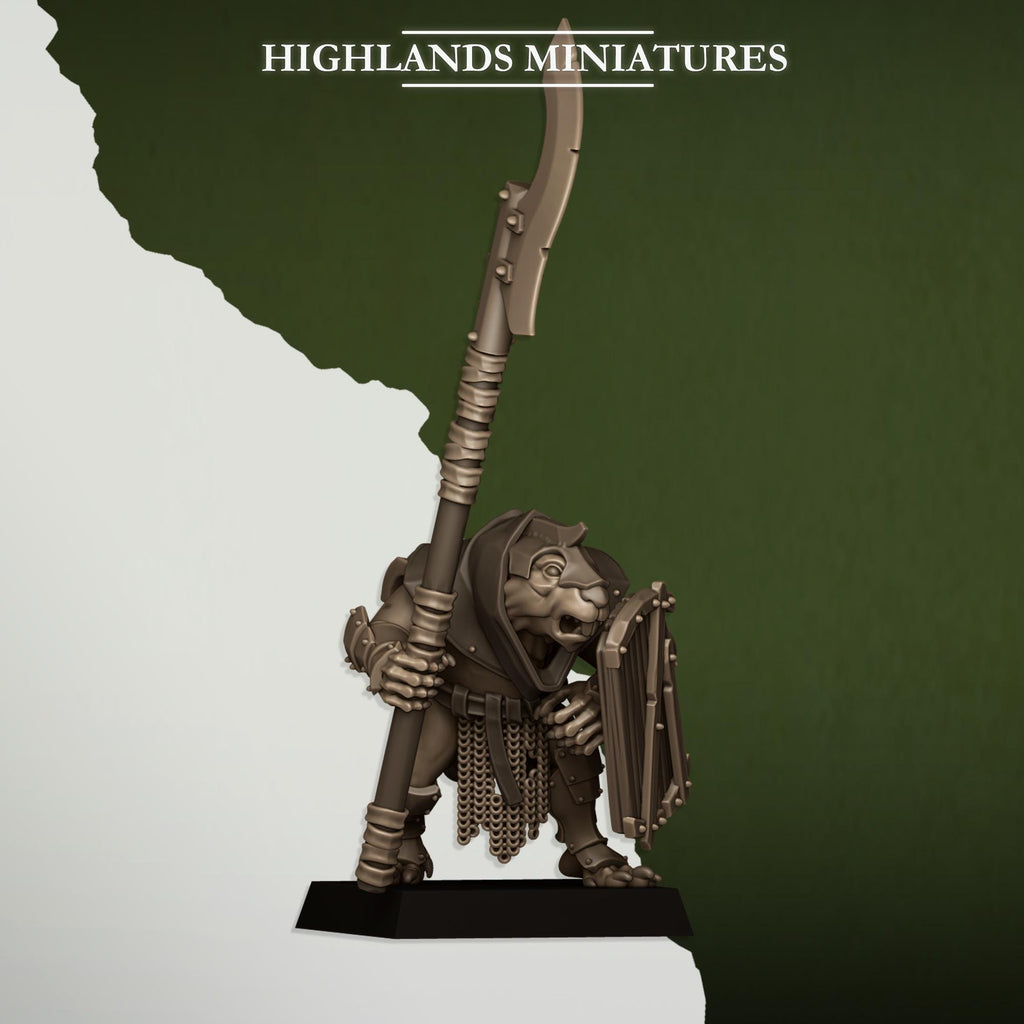 Vermin Vanguard  - in 12k- by Highlands Miniatures