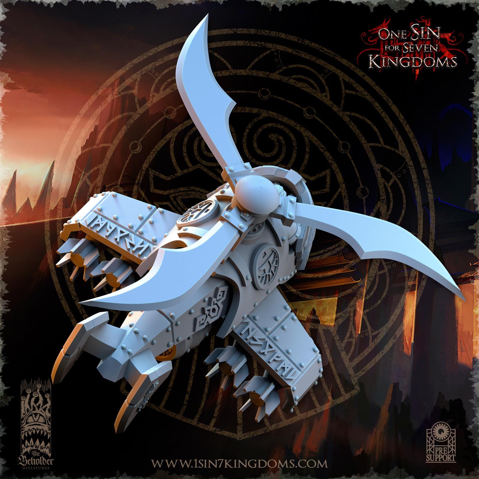 Dwarven Kingdoms Grievance Redeemer - in 12k- by TheBeholderMiniatures