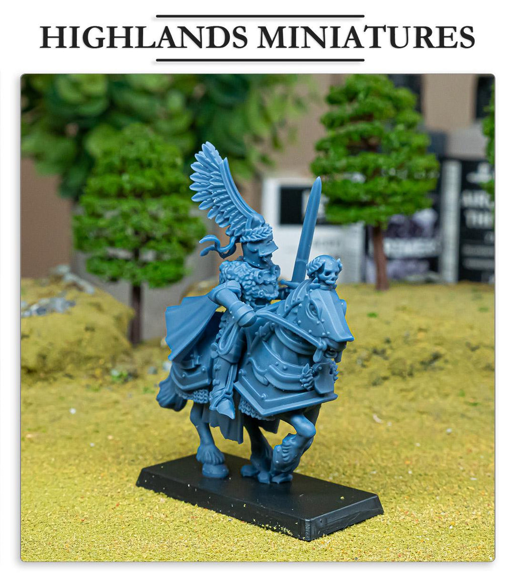 Sunland General on Horse - in 12k- by Highlands Miniatures