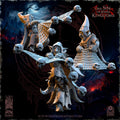 The Black Horde Goblins Skull Net Throwers - in 12k- by TheBeholderMiniatures