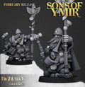 Dwarf Runepriests - in 12k- by Highlands Miniatures
