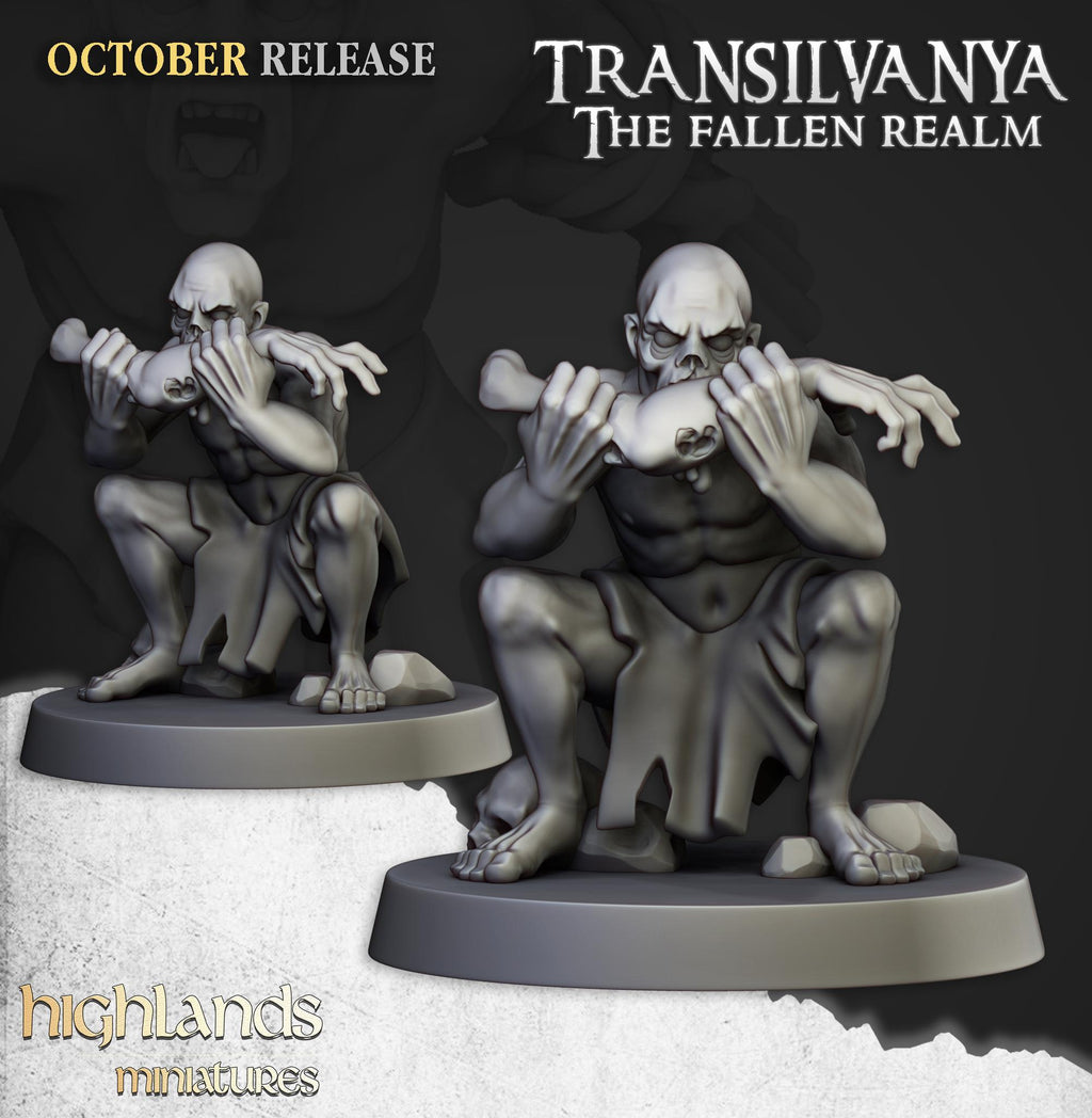 Ghouls Unit - in 12k- by Highlands Miniatures