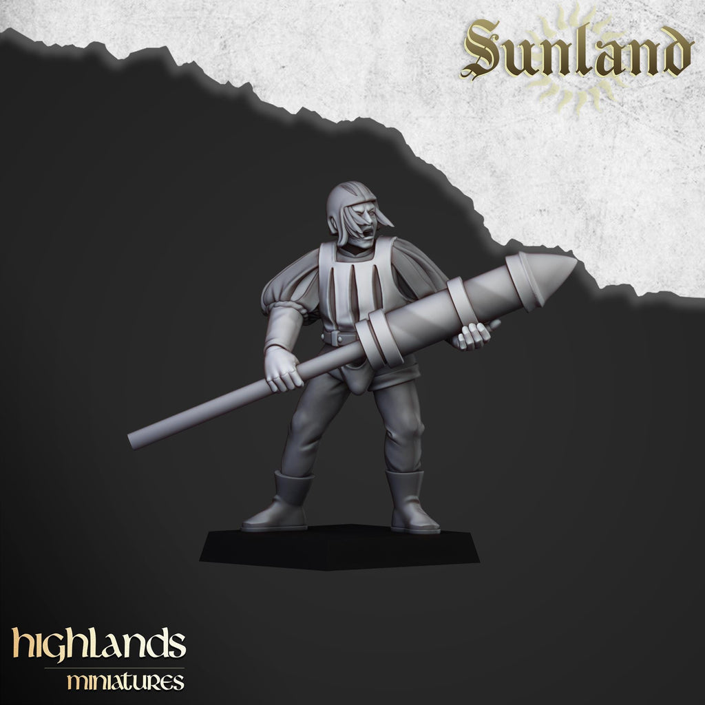 Sunland Artillery - in 12k- by Highlands Miniatures