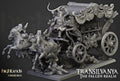 Undead Boyar Chariot   - in 12k- by Highlands Miniatures