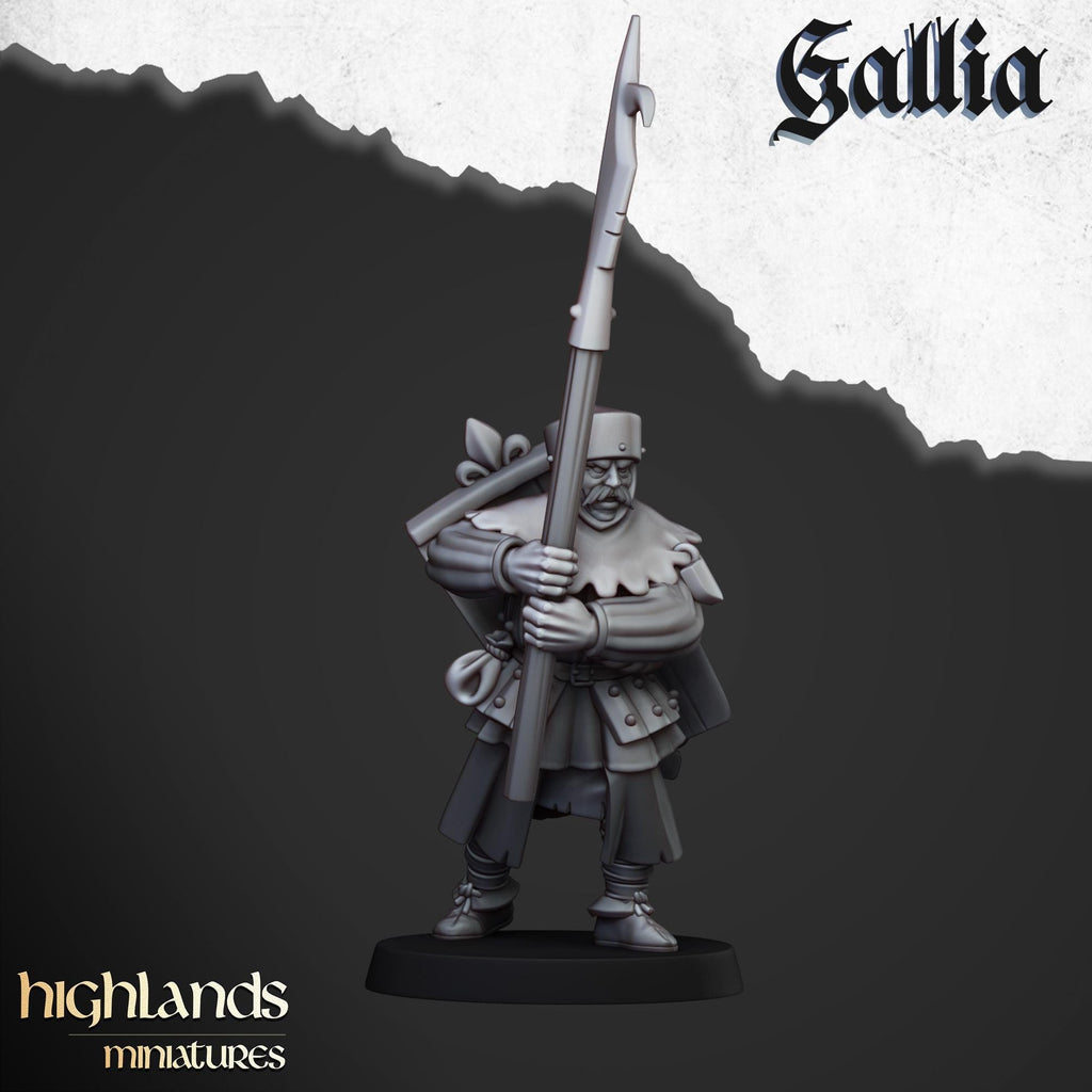 Gallia Men at Arms - in 12k- by Highlands Miniatures