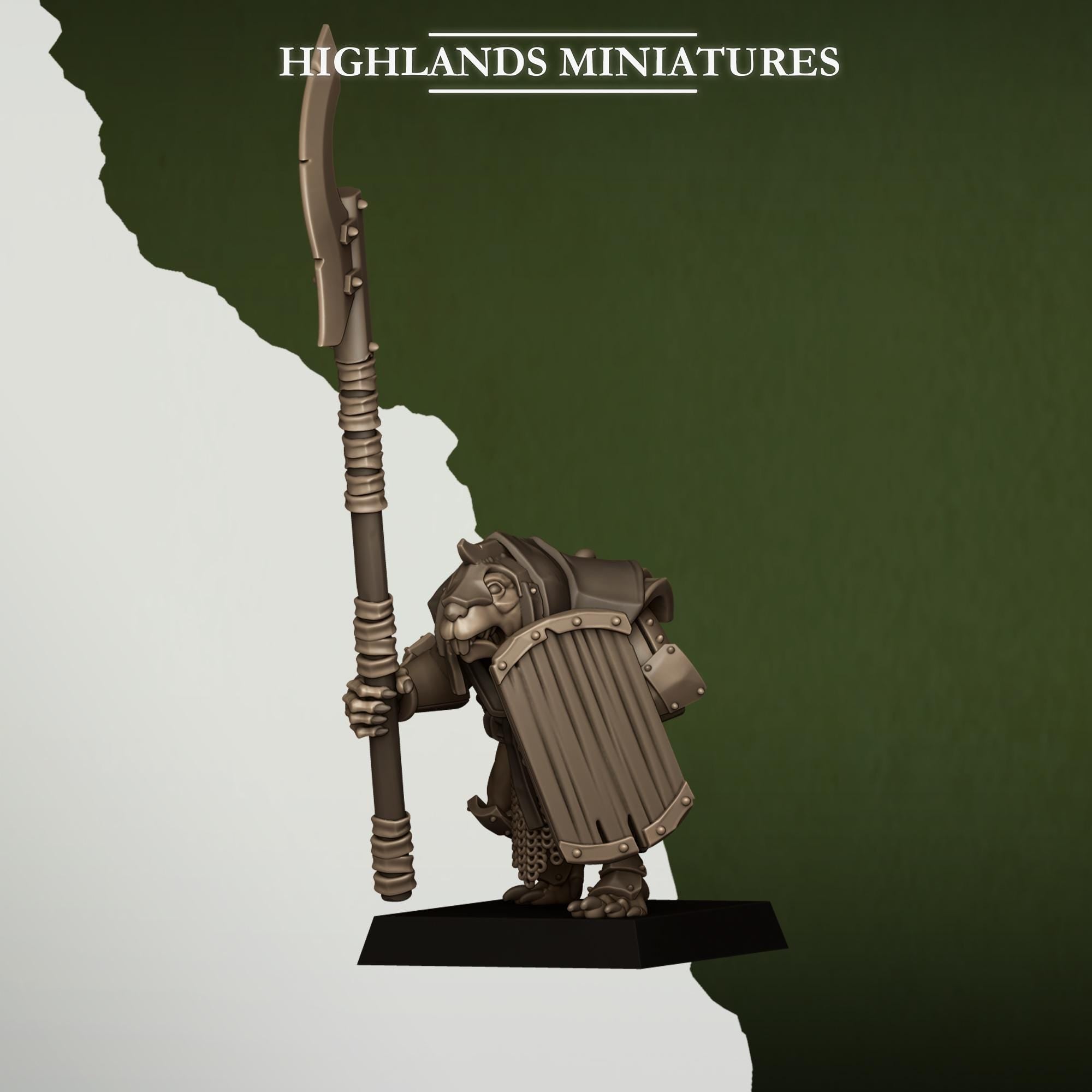 Vermin Vanguard  - in 12k- by Highlands Miniatures