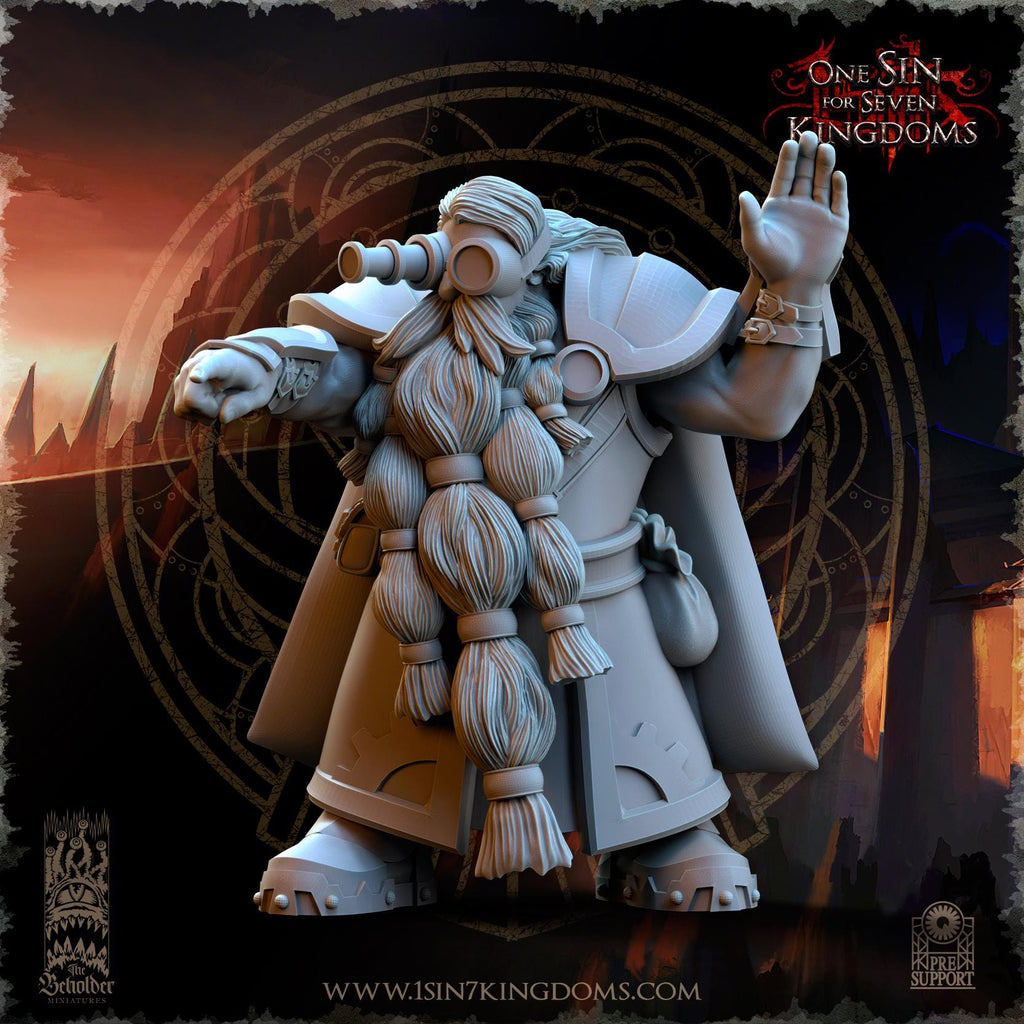 Dwarven Kingdoms Iron Spitter Ballista - in 12k- by TheBeholderMiniatures