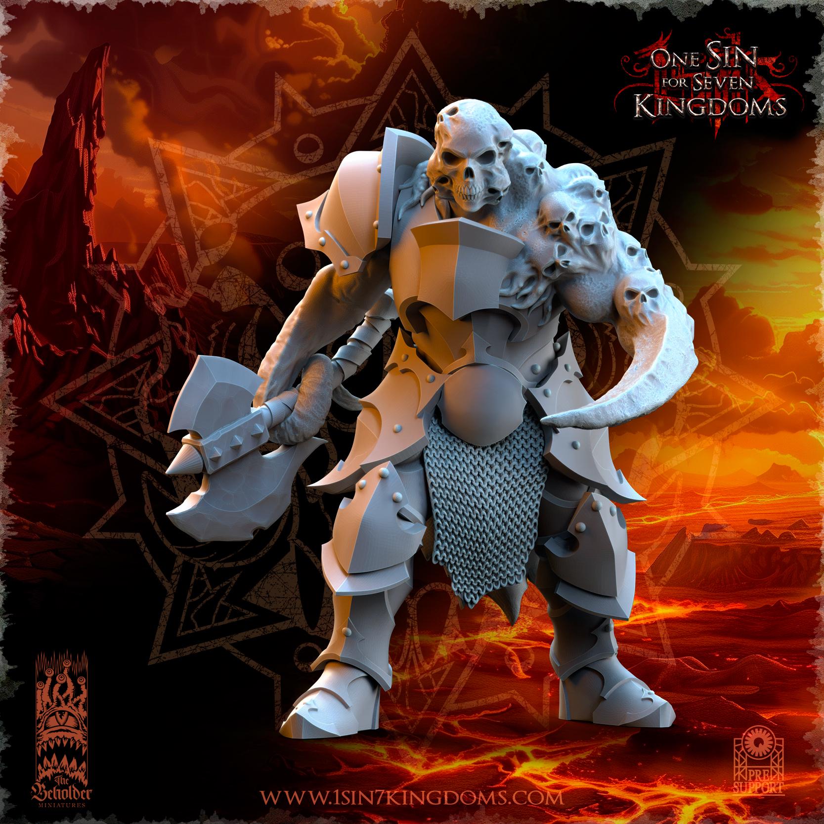 Realms of Mayhem Tainted Warriors - in 12k- by TheBeholderMiniatures