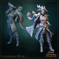 Captain Sadie Water - 2 Versions - in 12k - by Great Grimoire