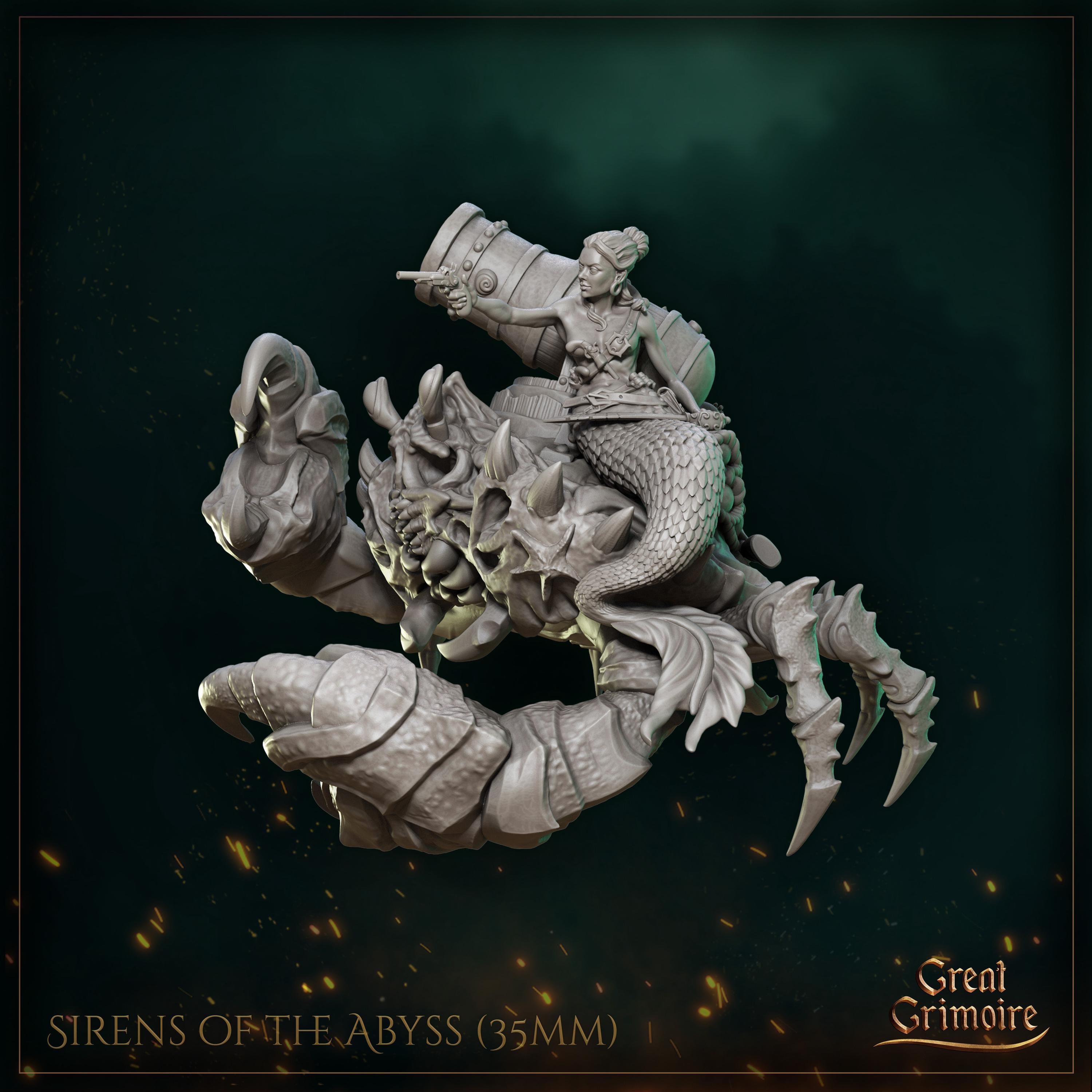 Sirens of the Abyss - in 12k - by Great Grimoire