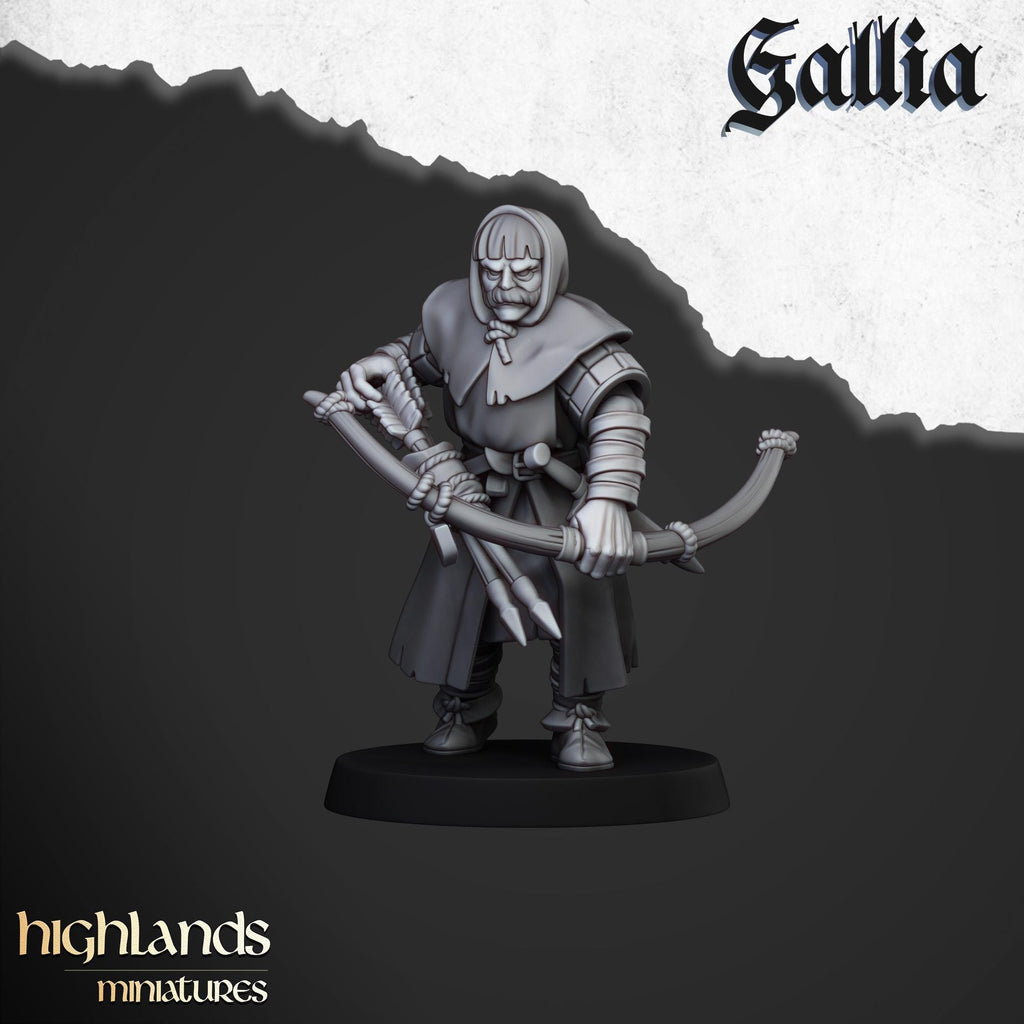 Gallia Archers - in 12k- by Highlands Miniatures