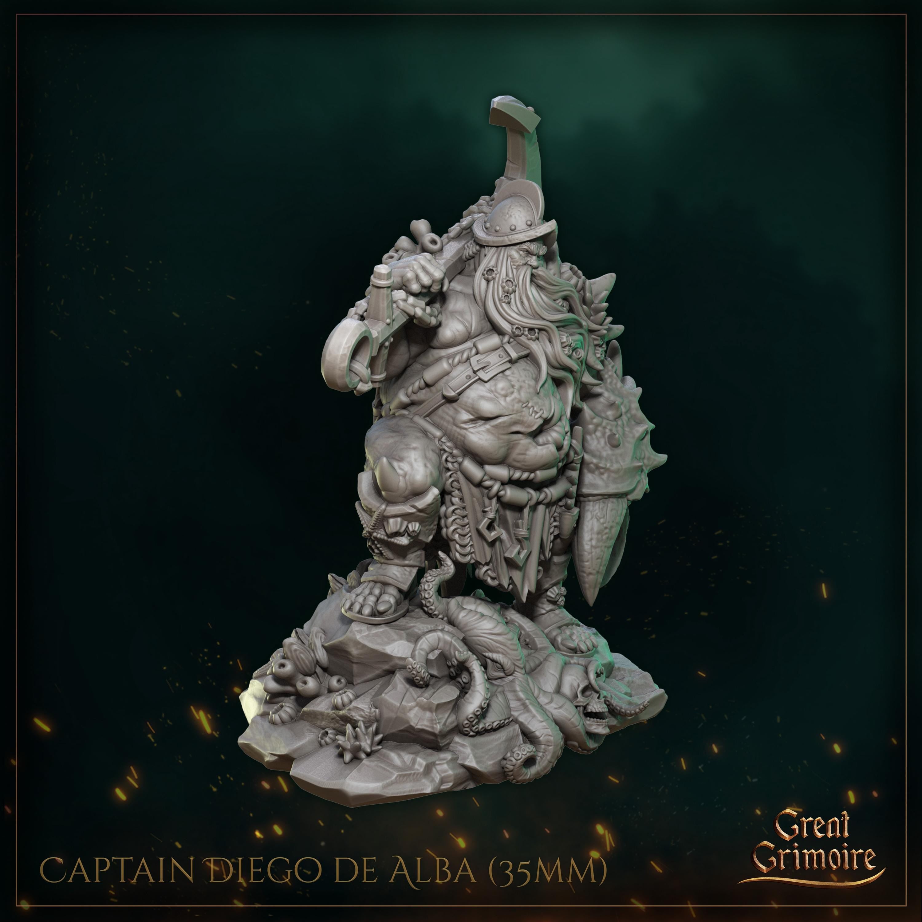 Captain Diego de Alba - in 12k - by Great Grimoire
