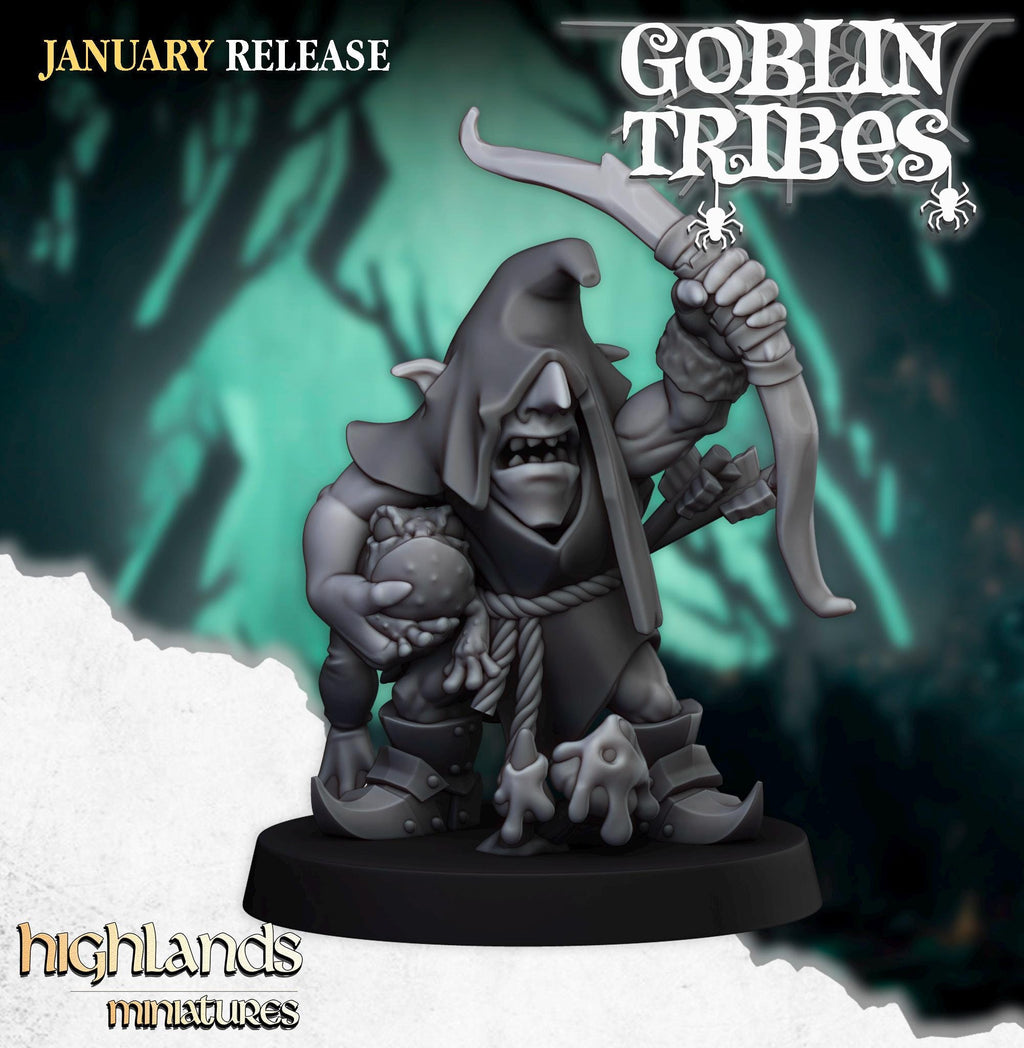 Swamp Goblin with Bows - in 12k- by Highlands Miniatures