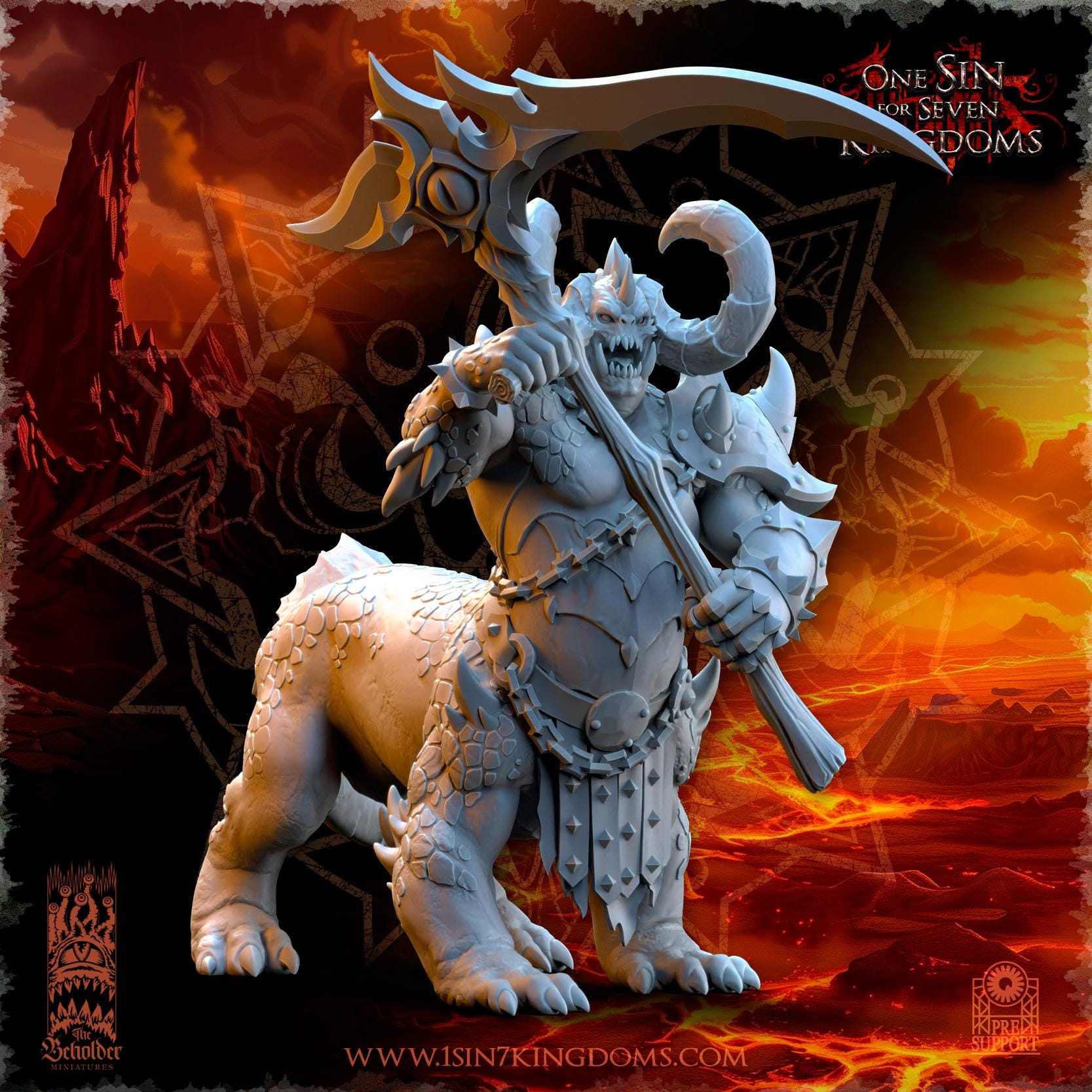 Realms of Mayhem Dragonards - in 12k- by TheBeholderMiniatures