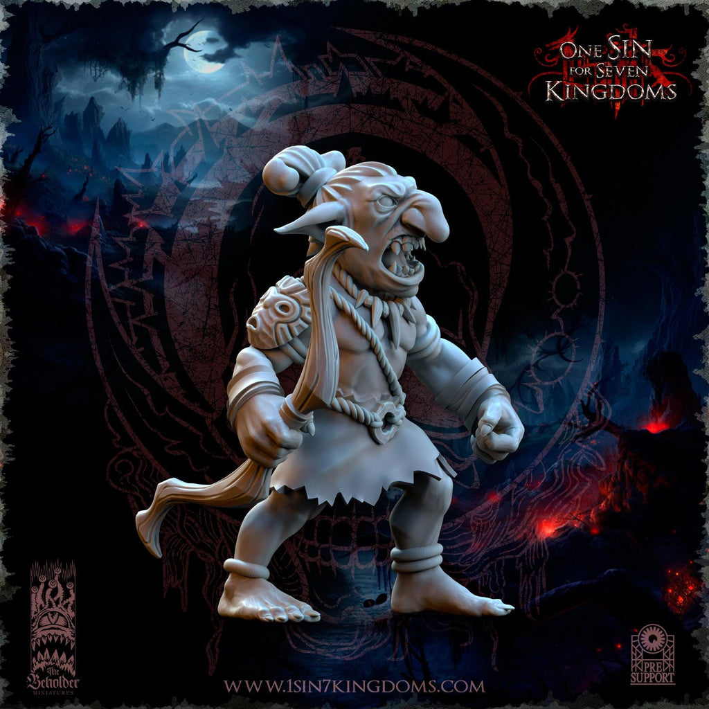 The Black Horde Goblins Jungle Warriors - 12k by TheBeholderMiniatures