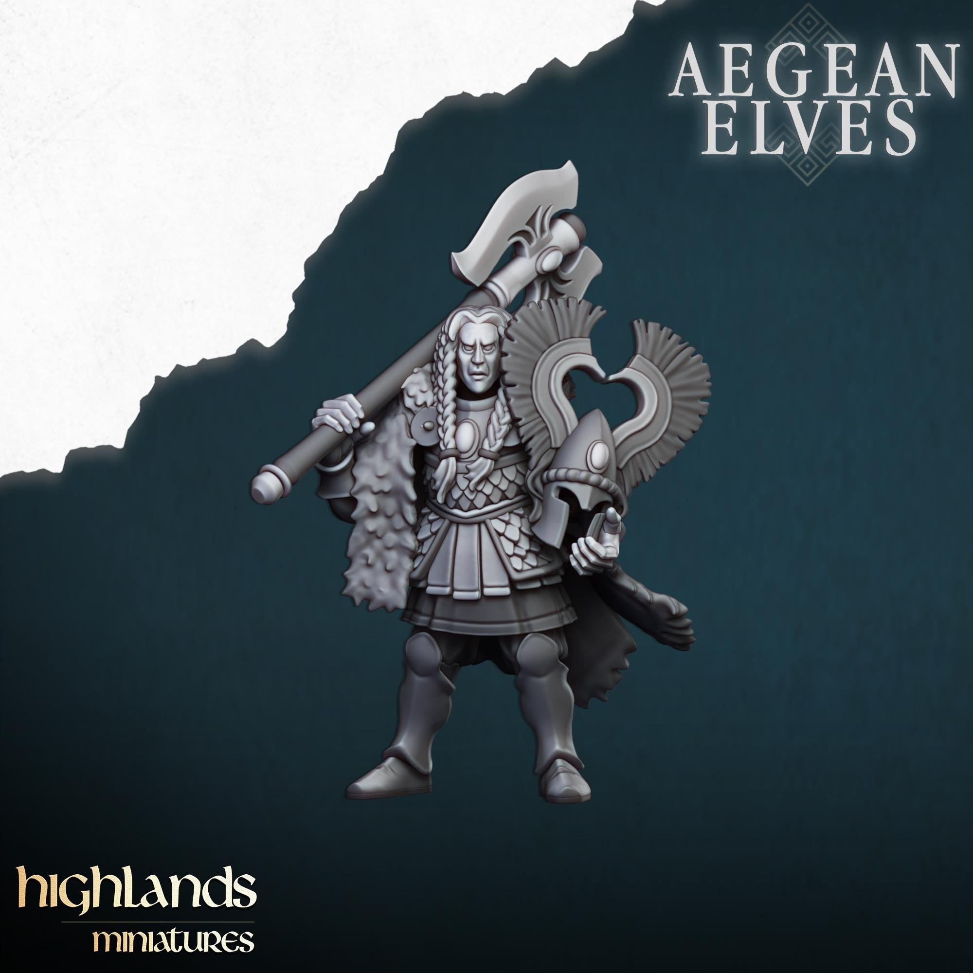 Nemean Lions Chariot - in 12k- by Highlands Miniatures