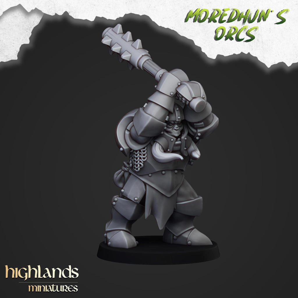 Armoured Orcs  - in 12k- by Highlands Miniatures