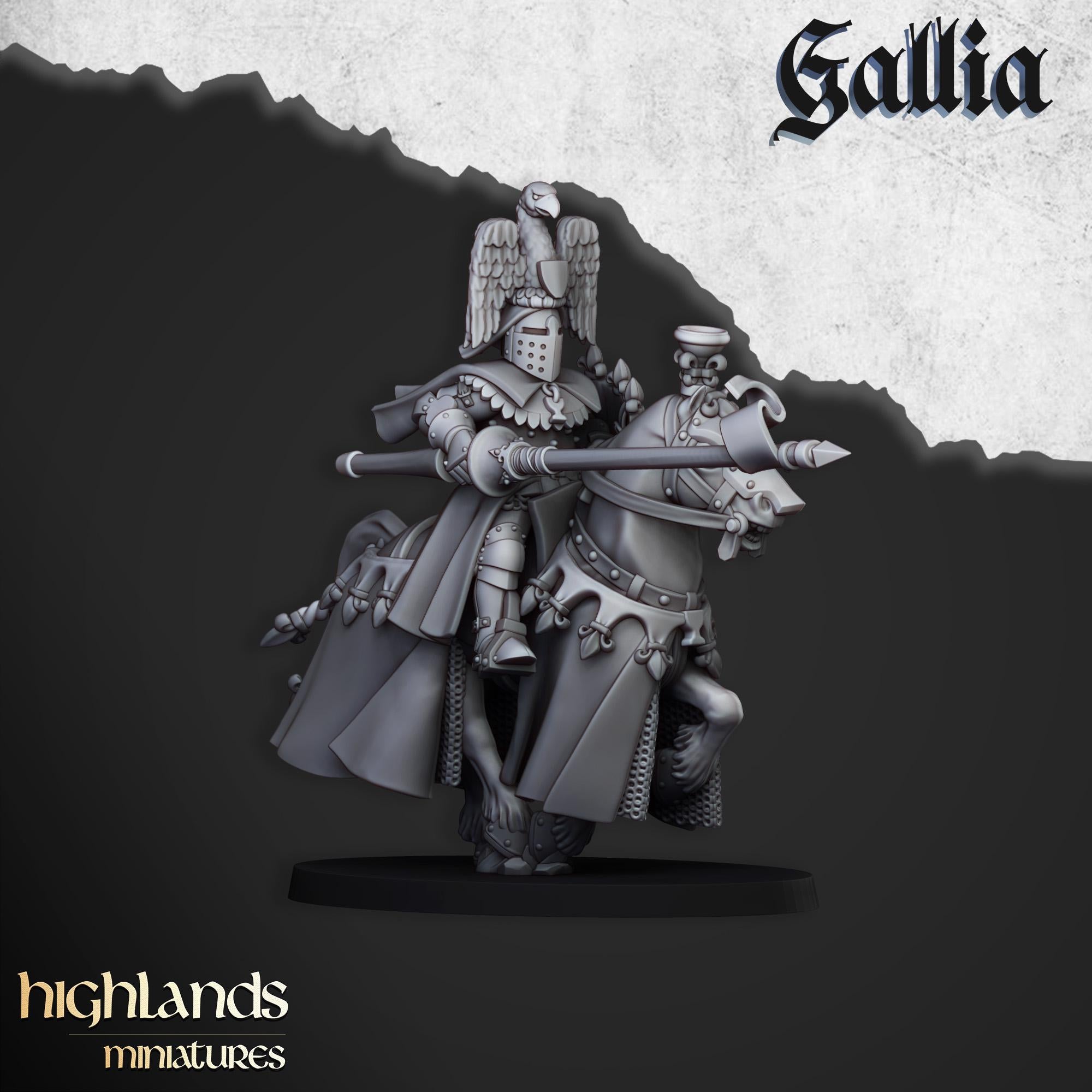 Royal Knights of Gallia - in 12k- by Highlands Miniatures