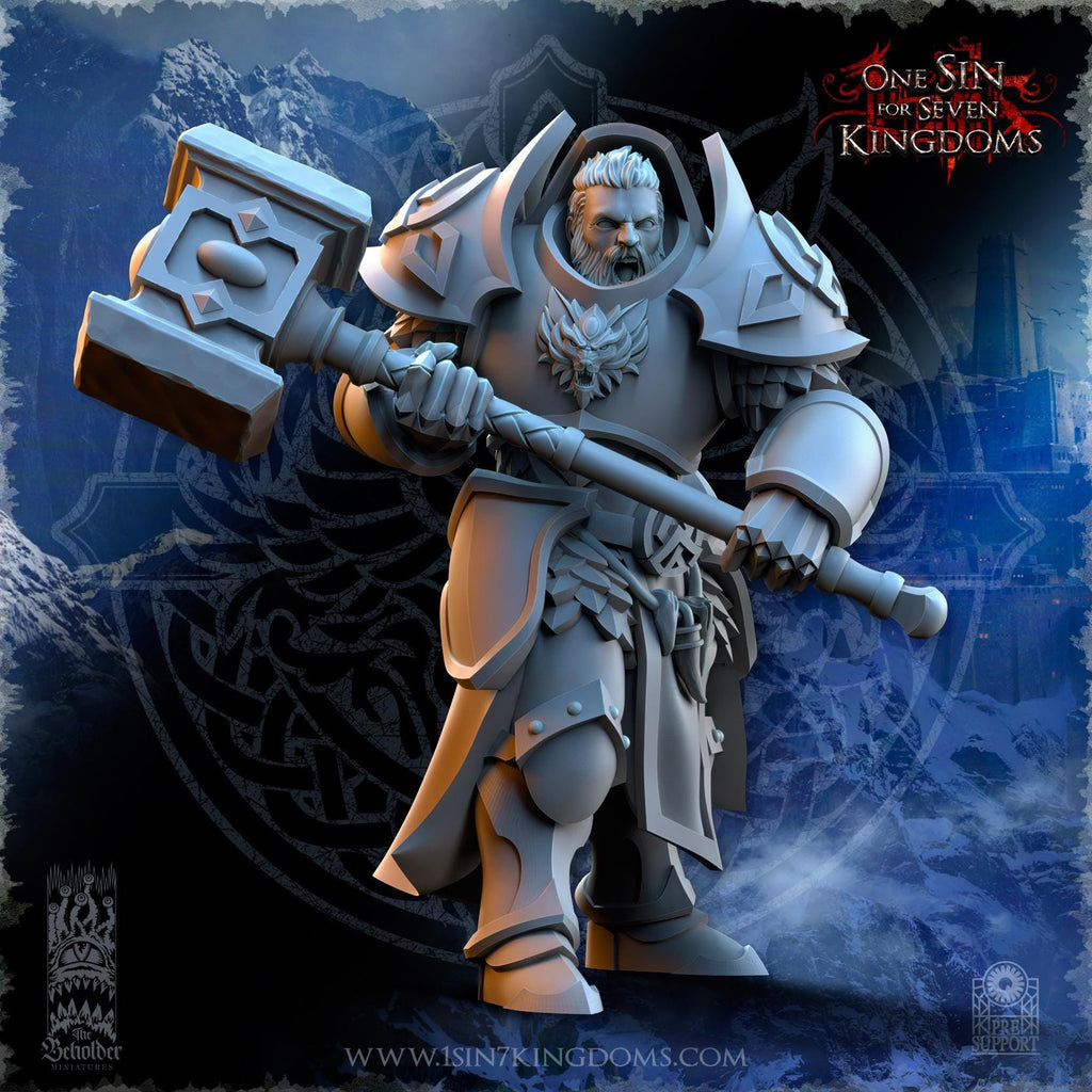 Stormwolves Punishers with two handed Hammers - in 12k- by TheBeholderMiniatures