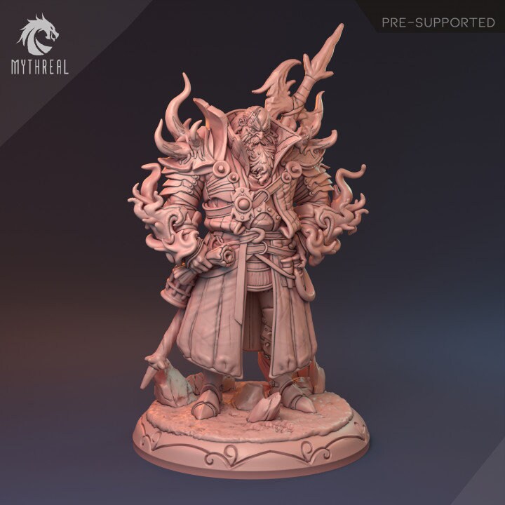 Sigurd Stein- 32mm, 75mm - 8k - by MythReal Games