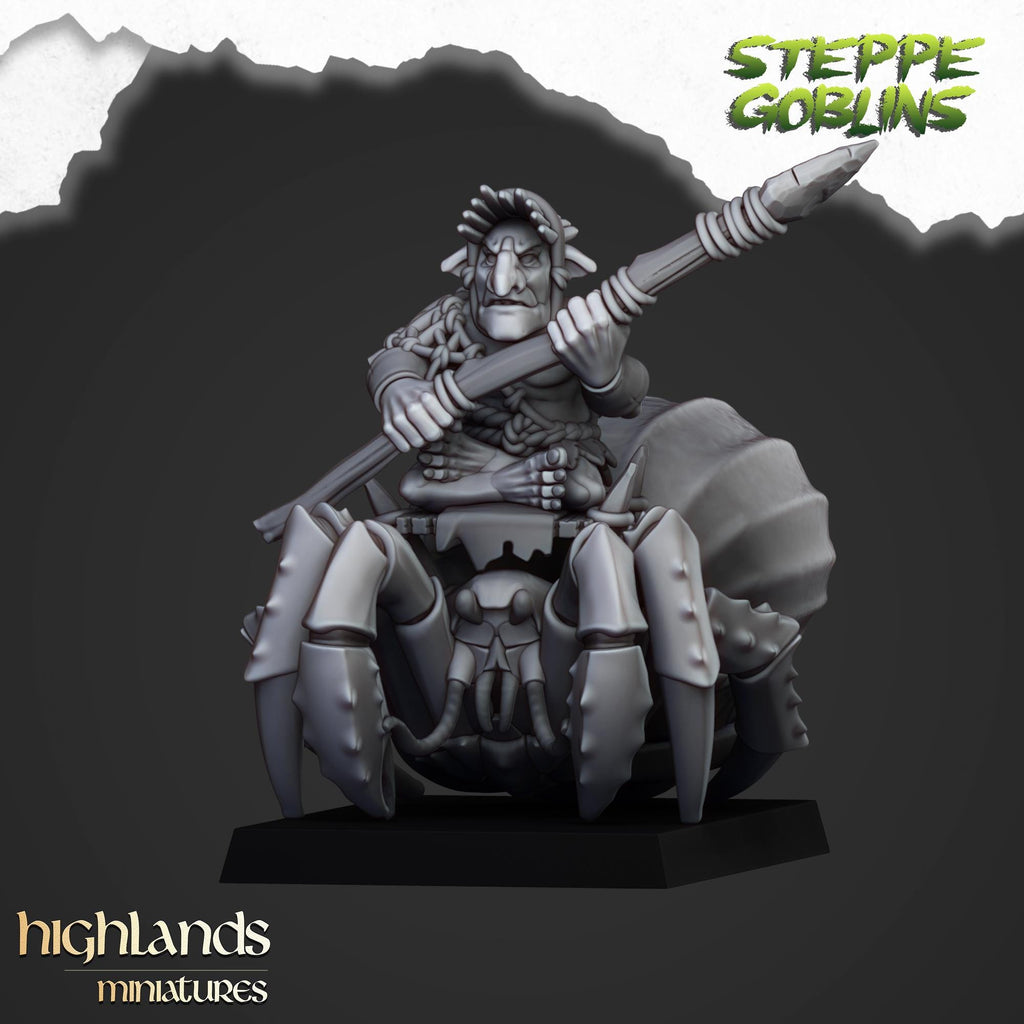 Mounted Coast Goblins  - in 12k- by Highlands Miniatures