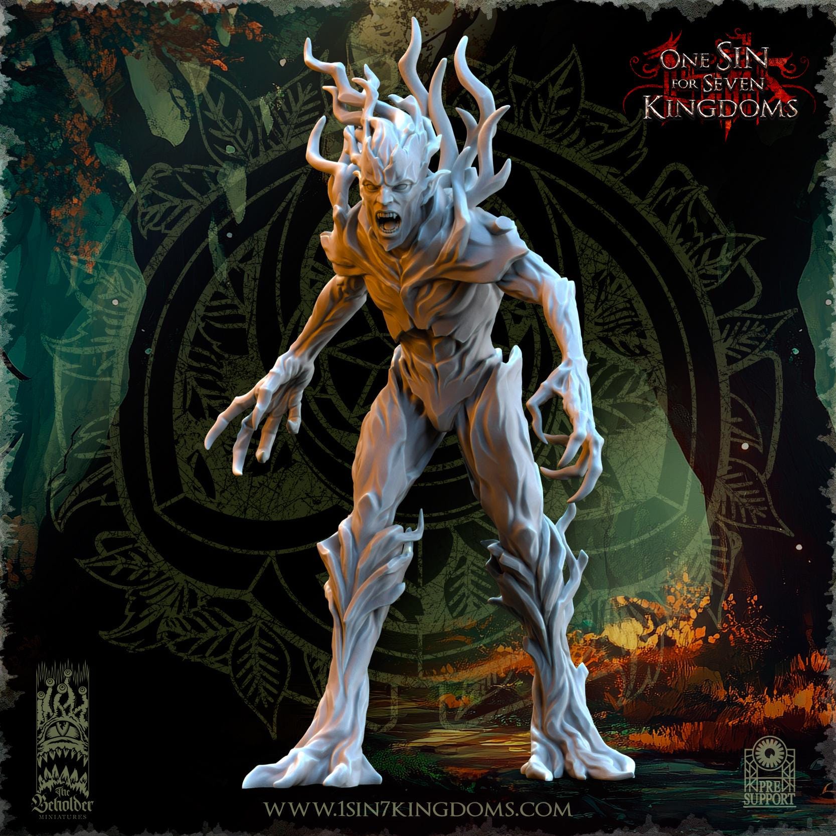 Evergreen Elves Druades - in 12k- by TheBeholderMiniatures