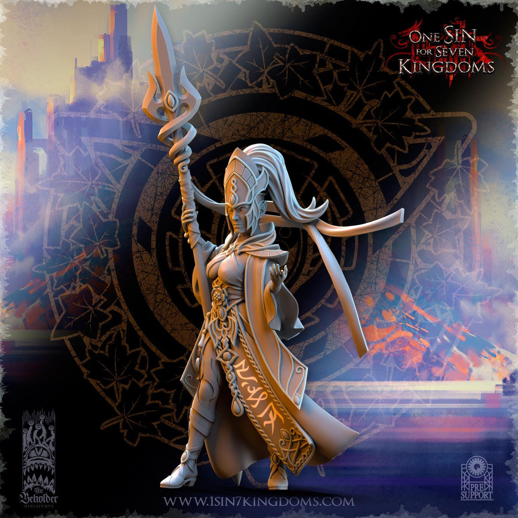 Sephirya, Queen of the Moor - in 12k- by TheBeholderMiniatures