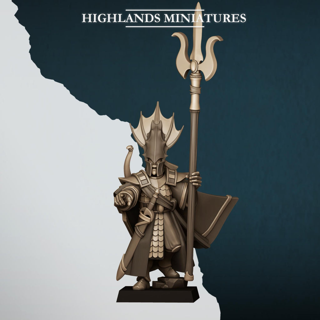 Aegean Elf Lord of the Sea - in 12k- by Highlands Miniatures