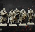 Undead Blackwatch Core Unit  - in 12k- by Highlands Miniatures