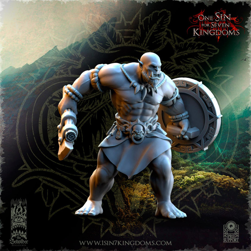 Salanaar Orcs Warriors  - in 12k- by TheBeholderMiniatures